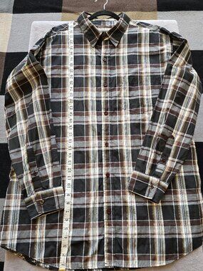 Back Country plaid shirt 3XLT